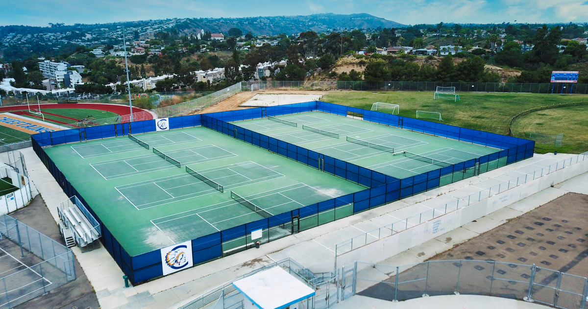 Rent a Tennis Courts in San Diego CA 92117